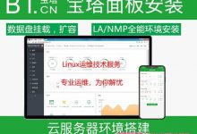 宝塔Linux：安装宝塔/服务器安全维护/负载均衡/数据迁移/磁盘挂载/故障排查-服务器评测