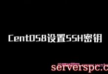 centos8设置ssh密钥实现ssh密钥远程登录命令教程-服务器评测