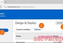 TeamViewer使用教程：如何添加新设置策略步骤-服务器评测