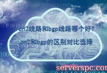 cn2线路和bgp线路哪个好?cn2和bgp的区别对比选择-服务器评测