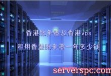 香港服务器及香港vps：租用香港服务器一年多少钱-服务器评测