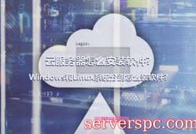 云服务器怎么安装软件?Windows和Linux系统分别怎么装软件?-服务器评测