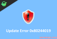 如何修复Windows 10更新错误0x80244019-服务器评测