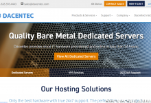 DACENTEC >>> 专用服务器 - E5 RTO 套餐 - 24/7/365 现场支持 - 99.99% SLA-服务器评测