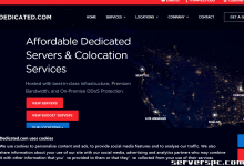 DEDICATED.COM ：： 94 台服务器可用于即时配置！⛨ DDoS 包含所有-服务器评测