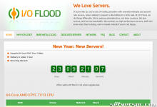*IOFLOOD.com █ *新* EPYC 服务器配置特价！-服务器评测