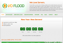 *IOFLOOD.com █ *新* EPYC 服务器配置特价！-服务器评测