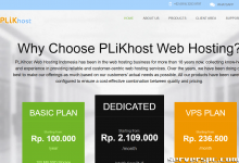 PLiKhost：便宜且可靠的印度尼西亚（IIX）专用服务器 - 雅加达-服务器评测