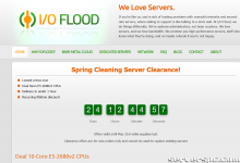 *IOFLOOD.com █ 清仓大甩卖 █ 20 个核心 54 美元起-服务器评测