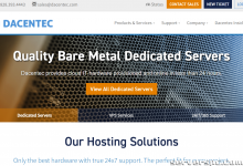 DACENTEC >>> 专用服务器 - NVME 服务器 - RTO 服务器 - 廉价服务器 - 99.999% SLA-服务器评测