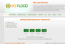 *IOFLOOD.com █ 清仓大甩卖 █ 20 个核心 54 美元起-服务器评测
