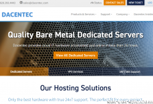 DACENTEC - TO 服务器起价 @40 美元/月 - 北卡罗来纳州位置 - 99.999% SLA-服务器评测