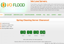*IOFLOOD.com █ 清仓大甩卖 █ 20 个核心 54 美元起-服务器评测