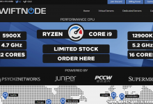 Swiftnode LLC - 20%折扣 - 芝加哥/达拉斯服务器 - DDoS缓解 - Ryzen & Intel-服务器评测