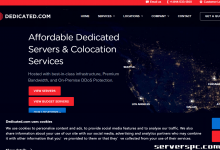 [DEDICATED.COM]英特尔至强双核 E5-2630v4 |128GB 内存 |2 个 2TB SSD |10 Gbps的-服务器评测