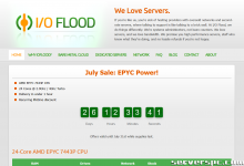 *IOFLOOD.com █ July EPYC Server Blowout █ AMD EPYC 7443P，价格低至$199起-服务器评测