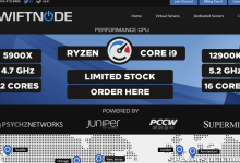 Swiftnode LLC - 20% 折扣 - 芝加哥/达拉斯服务器 - DDoS 缓解 - Ryzen 和 Intel-服务器评测