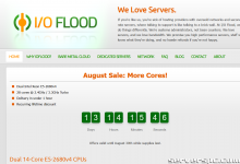 *IOFLOOD.com █ 年 8 月 28 日-核心服务器特卖 █ 美元/月起-服务器评测