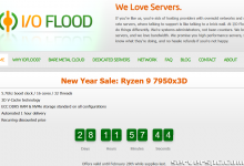 IOFLOOD 限时特惠 █ 新年大促 █ AMD Ryzen 7950X3D 处理器直降至 119 美元-服务器评测
