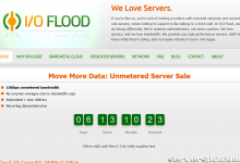 IOFlood 评测:月付$99美元起的不限量流量服务器怎么样?⚡ 高速稳定-服务器评测